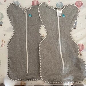 Love to Dream Small Gray Swaddle